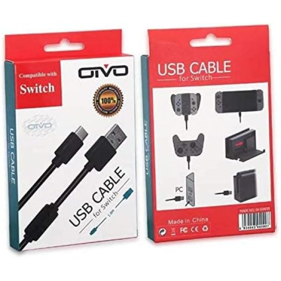 Charging Cable for Nintendo Switch - OIVO 1.8 M Charging Cable for Nintendo Switch - OIVO 1.8 M