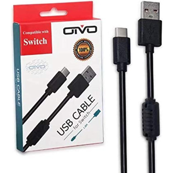 Charging Cable for Nintendo Switch - OIVO 1.8 M Charging Cable for Nintendo Switch - OIVO 1.8 M