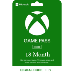 Xbox Game Pass for Console: 18 Month Membership - PC -  [Digital Code]