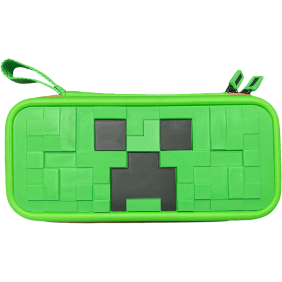 Minecraft Deluxe Travel Case for Nintendo Switch and NSW OLED - Apple Green