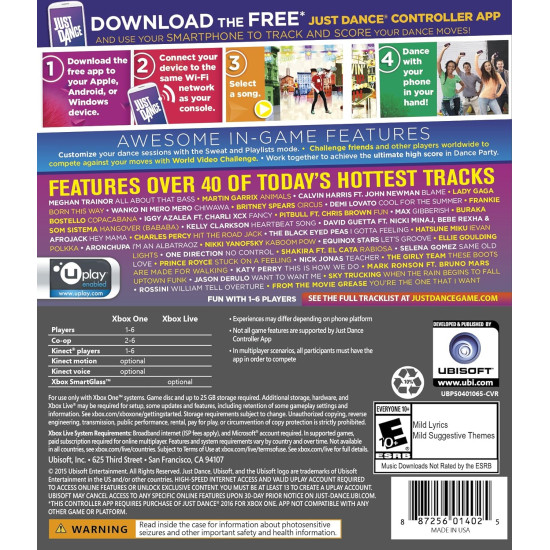Just Dance 2016-used
