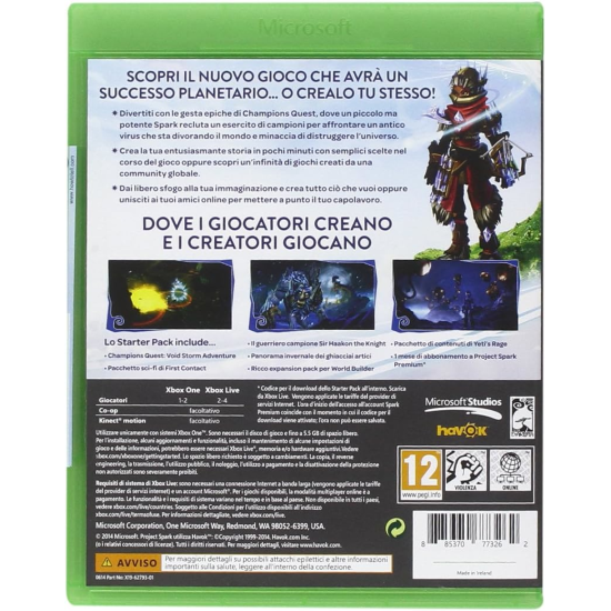Project Spark-used Project Spark-used