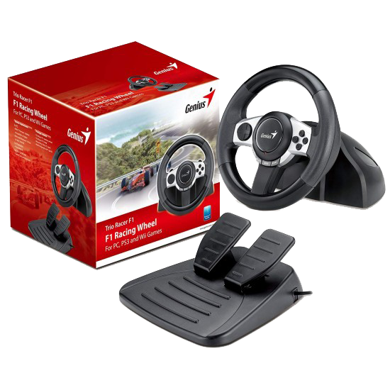 Genius TRIO RACER F1 Racing Wheel Genius TRIO RACER F1 Racing Wheel