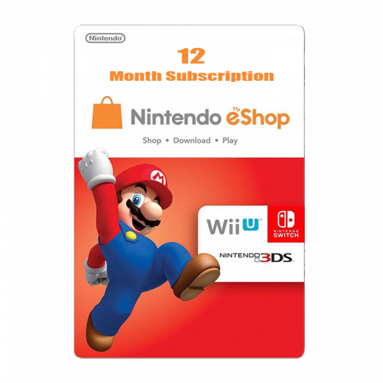 Nintendo E-shop online Membership 12 Months USA Nintendo E-shop online Membership 12 Months USA