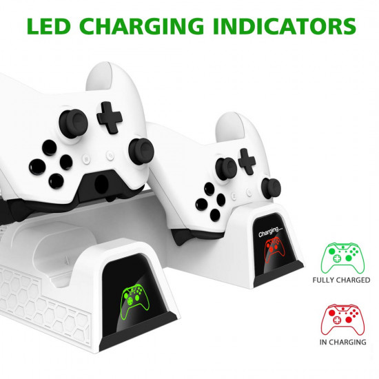 OIVO Vertical Cooling Stand Charging Station LED Fan OIVO Vertical Cooling Stand Charging Station LED Fan