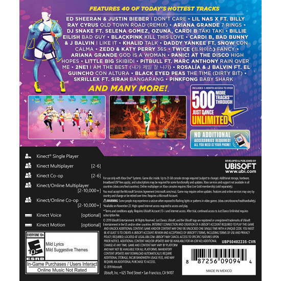 Just Dance 2020 Just Dance 2020