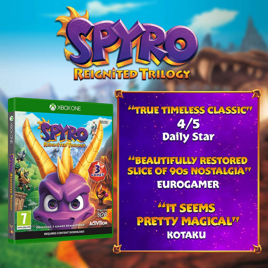 Spyro Trilogy Reignited - Xbox One Spyro Trilogy Reignited - Xbox One