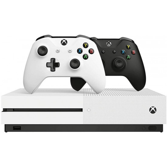 Xbox one S 1 TB 2 Controller black-white bundle Xbox one S 1 TB 2 Controller black-white bundle