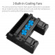PS4 SERIES VERTICAL STAND WITH COOLING STAND PS4 SERIES VERTICAL STAND WITH COOLING STAND