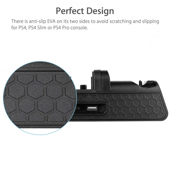 PS4 SERIES VERTICAL STAND WITH COOLING STAND PS4 SERIES VERTICAL STAND WITH COOLING STAND