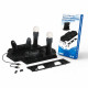 PS4 Slim / PS4 Universal Controller Charger with Cooling Fans, Vertical Stand Dual Controllers Charging Station PS4 Slim / PS4 Universal Controller Charger with Cooling Fans, Vertical Stand Dual Controllers Charging Station