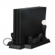 PS4 Slim / PS4 Universal Controller Charger with Cooling Fans, Vertical Stand Dual Controllers Charging Station PS4 Slim / PS4 Universal Controller Charger with Cooling Fans, Vertical Stand Dual Controllers Charging Station