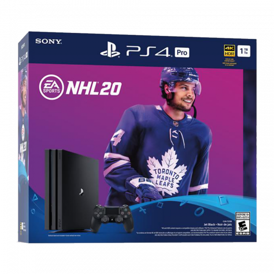 Sony PlayStation 4 Pro Console - NHL 20 Bundle Edition - 1TB Sony PlayStation 4 Pro Console - NHL 20 Bundle Edition - 1TB