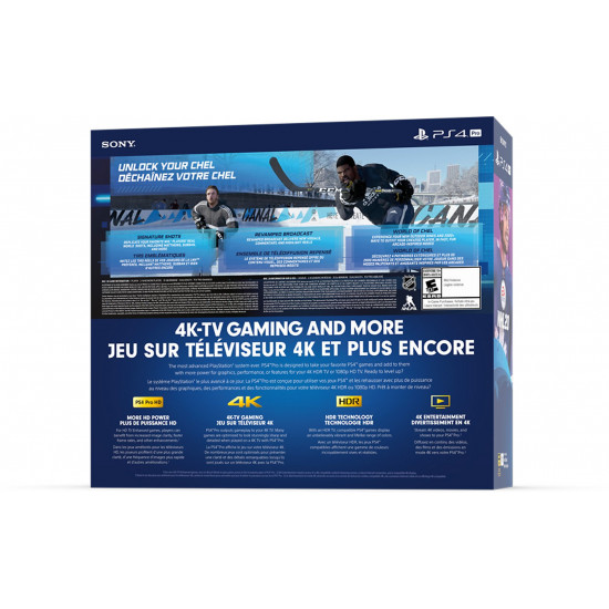 Sony PlayStation 4 Pro Console - NHL 20 Bundle Edition - 1TB Sony PlayStation 4 Pro Console - NHL 20 Bundle Edition - 1TB