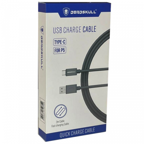 Deadskull USB-C Charge Cable For PS5 Deadskull USB-C Charge Cable For PS5