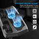 Charging Stand for PS5 with Cooling Fan, Multi-Function Charger Station with 2 Controller Charging Docks Charging Stand for PS5 with Cooling Fan, Multi-Function Charger Station with 2 Controller Charging Docks