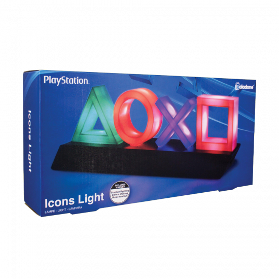 Paladone Playstation Icons Light with 3 Light Modes Paladone Playstation Icons Light with 3 Light Modes