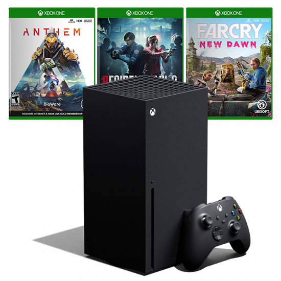 Xbox Series X & 3 CD Xbox Series X & 3 CD