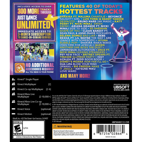Just Dance 2018 Just Dance 2018